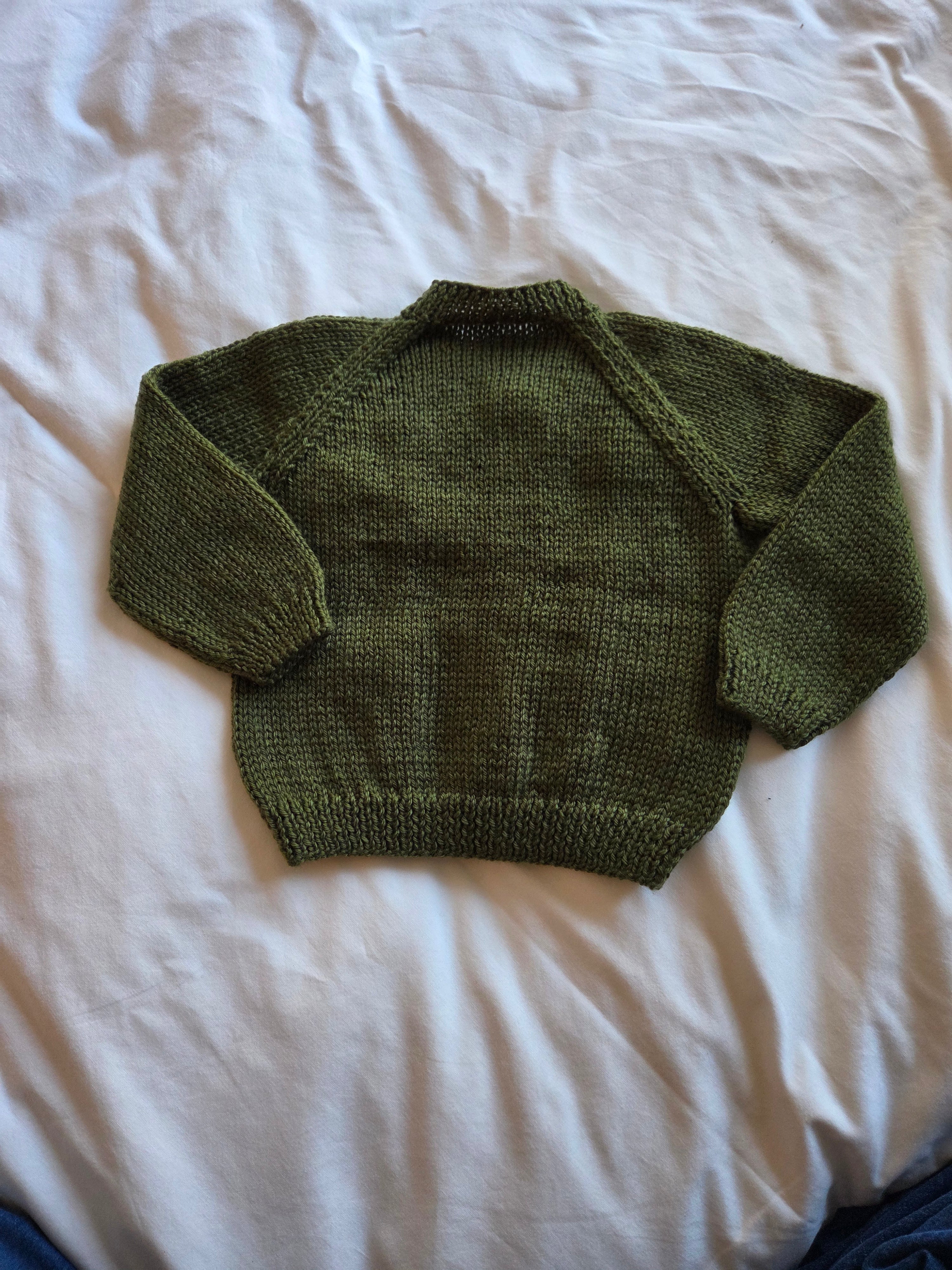 Stag horn cable cardigan 1-2