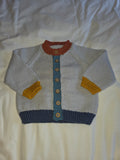 Brighten my Ribs Cardi - 1-2 yr multi (Copy)