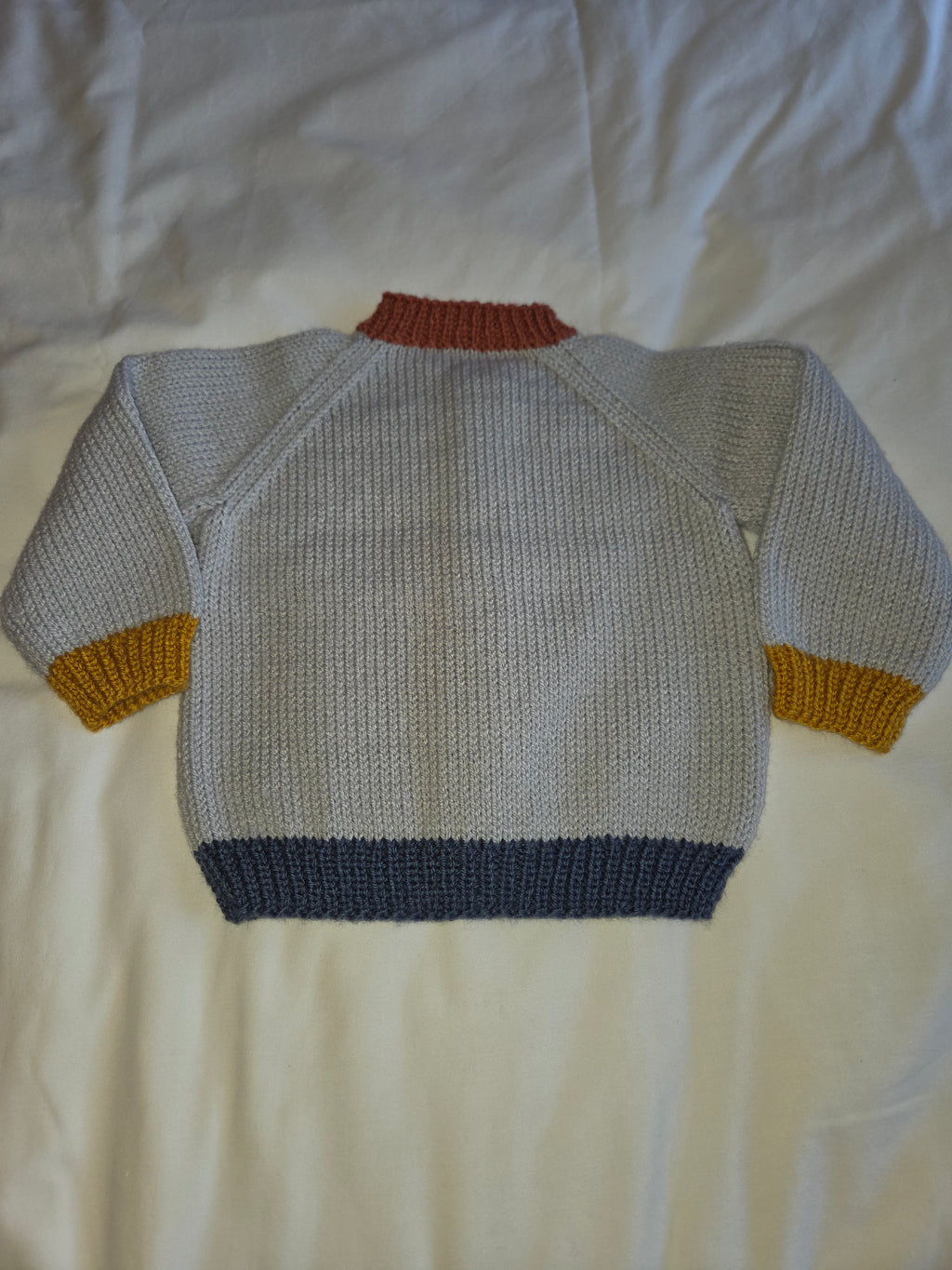 Brighten my Ribs Cardi - 1-2 yr multi (Copy)